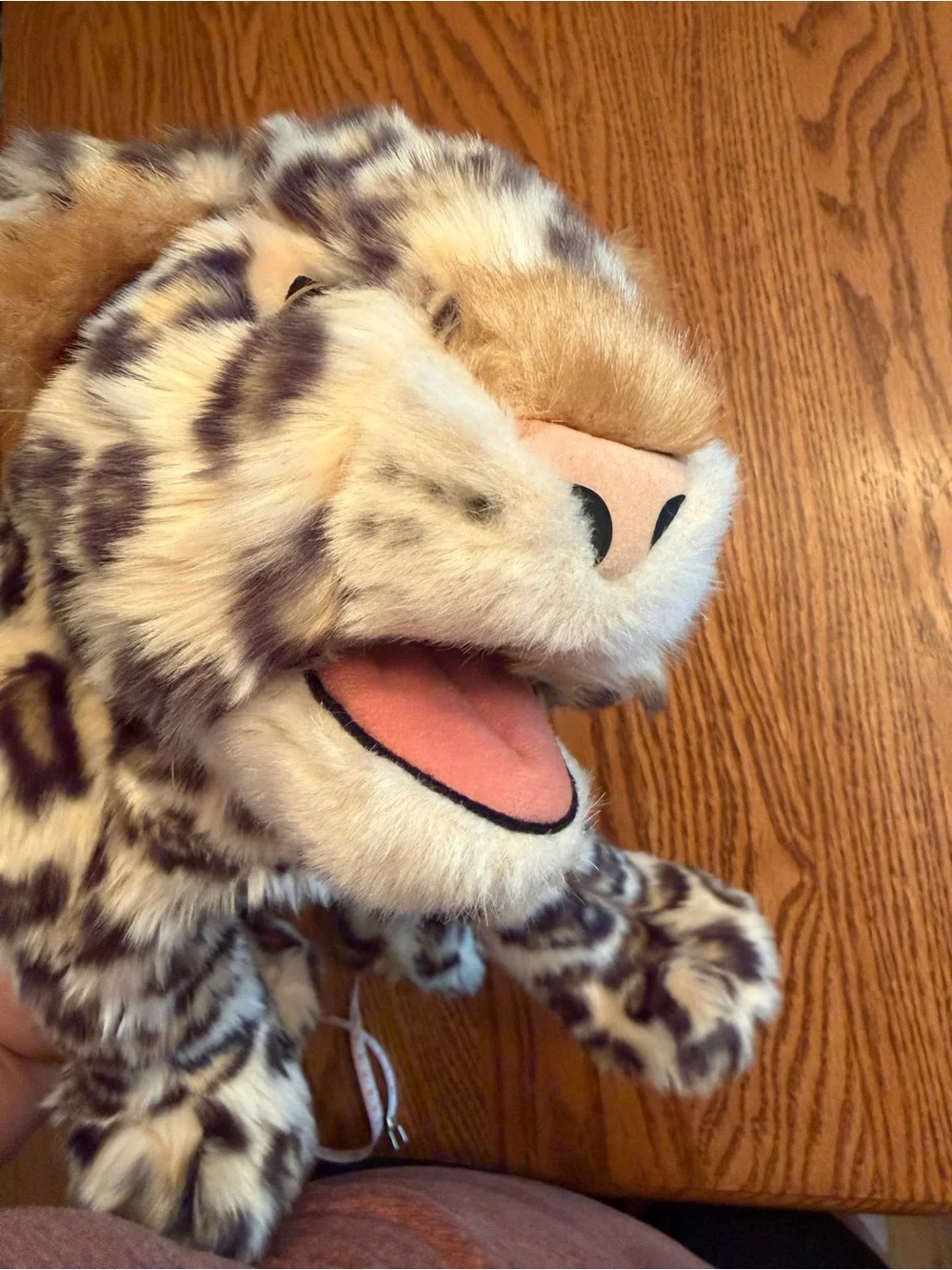 Folkmanis Leopard Cub Hand Puppet Plush #2854